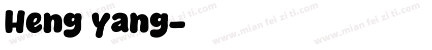 Heng yang字体转换